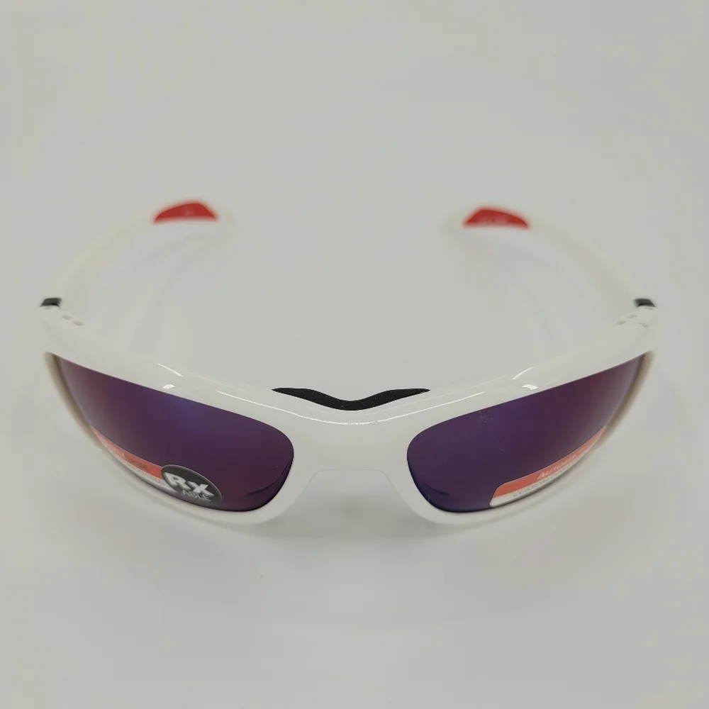 Liberty Sport Chaser Wrap Sunglasses Mirriored White 100% UV NEW *Display